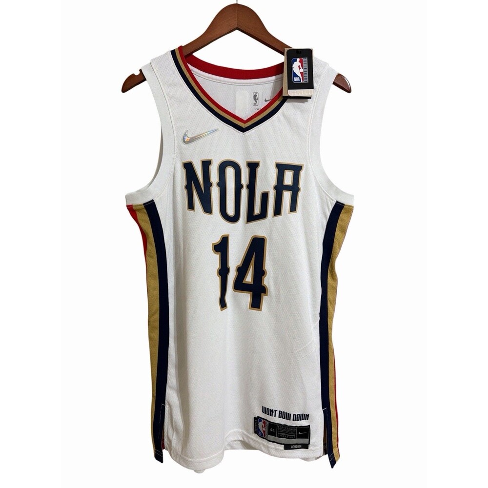 Nike Brandon Ingram #14 Pelicans City Edition NBA 75th Jersey M 44 NWT